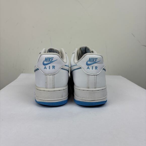 Nike Air Force 1 \'07 Low White University Blue Sole Sneakers Shoes Men\'s 9.5 main image 8